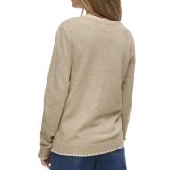 Pull Beige Femme Vila Virils vue 2