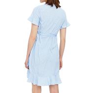 Robe Bleu Femme Vero Moda Henna vue 2
