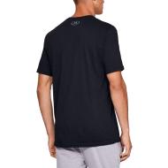 T-shirt noir homme Under Armour Sportstyle vue 3