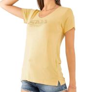 T-shirt Jaune Femme Von Dutch Roon