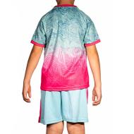 Ensemble Turquoise/Rose Enfant Sport Zone Miami vue 2