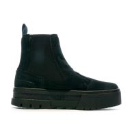 Bottines Noir Femme Puma Mayze Chelsea Suede vue 2