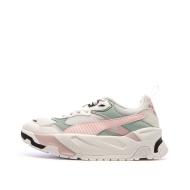 Baskets Blanc/Rose/Vert Femme Puma Trinity pas cher