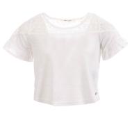 T-shirt Blanc Fille Teddy Smith Tisiane pas cher