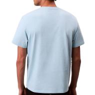 T-Shirt Bleu Homme Calvin Klein Jeans Hero vue 2