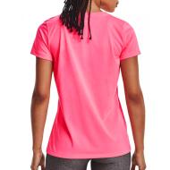 T-shirt Rose Femme Under Armour Solid vue 2