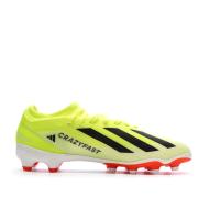 Chaussures de Football Jaunes Garçon Adidas X Crazyfast vue 2