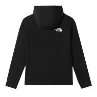 Sudadera con capucha negra para niño The North Face Slacker ver 2
