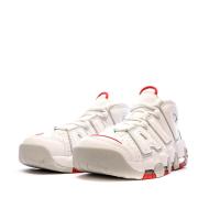 Baskets Blanches/Grises Homme Nike Air More Uptempo 96 vue 6