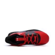 Baskets Noires/Rouges Homme Under Armour 3026634 vue 4
