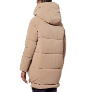 Doudoune Beige Femme Kaporal Face vue 2