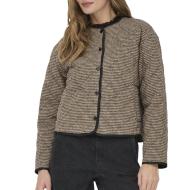 Veste Beige/Marron Femme JDY Quilted Shacket pas cher