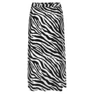 Jupe Longue Noir/Blanc Femme Vero Moda Joy Maxi pas cher