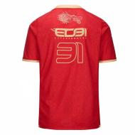 Maillot Rouge Homme Kappa Kombat 2024 vue 2