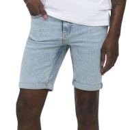 Short Bleu Homme Only & Sons Ply Lbd pas cher
