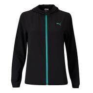 Veste Noire Fille Puma Pwrtrain Woven Fullz pas cher