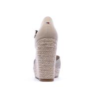 Sandales compensées beige femmes Tommy Hilfiger 10cm vue 3