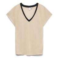 T-shirt Beige Femme Vero Moda Gita
