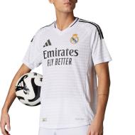 Real Madrid Maillot de football Blanc/Noir Homme Adidas 24/25 pas cher