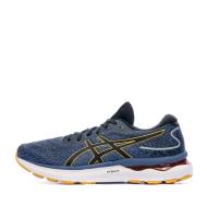 Chaussures de Running Bleu/Noir Homme Asics Gel Nimbus 24 pas cher