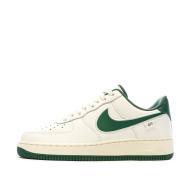 Baskets Écru/Vert Homme Nike Air Force 1 pas cher