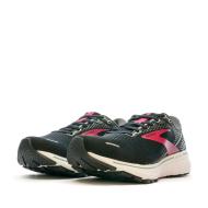 Chaussures de Running Noires/Roses Mixte Brooks Ghost 14 vue 6