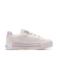 Baskets à scratch Blanche Fille Kappa Tudy vue 2