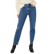 Jeans droit Bleu Femme JDY Kaja pas cher