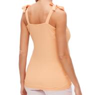 Débardeur Orange Femme Mamalicious Lilley vue 2