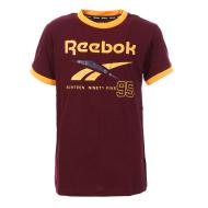 T-shirt Bordeaux Garçon Reebok Tee
