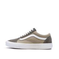 Marrón/Beige Zapatillas Hombre Vans Old Skool Canvas Block B barato
