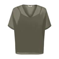 Blouse Kaki Femme Only Tasha pas cher