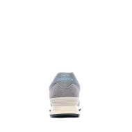 Baskets Grise Mixte New Balance 574 vue 3