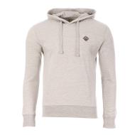 Sweat à capuche Gris Homme Schott Badge