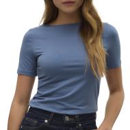 T-shirt Bleu Femme Vero Moda Panda pas cher