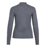 T-Shirt Manches Longues Gris Femme Vila Soline vue 2