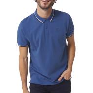 Men's blue polo shirt TBS Yvanee