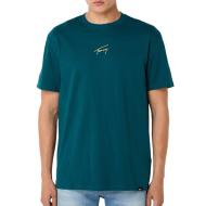 T-shirt Vert Foncé Homme Tommy Hilfiger Signatu pas cher
