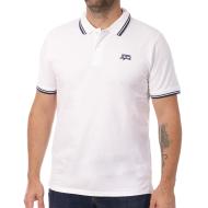 Polo Blanc/Marine Homme Lee Cooper Opan