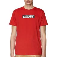 T-shirt Rouge Homme Diesel T-Just