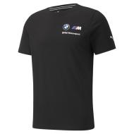 T-Shirt Noir Homme Puma Bmw Mms Ess Small Logo pas cher