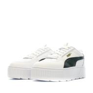 Baskets Blanches/Noires Femme Puma Karmen vue 6