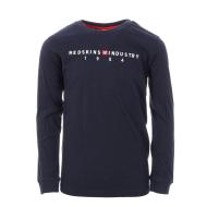 T-Shirt Manches Longues Marine Garçon Redskins TH2020ML pas cher