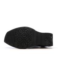 Baskets Noires Femme Converse Chuck 70 De Luxe Wedge vue 5