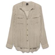 Chemise Beige/Taupe Femme Vero Moda Bumpy pas cher
