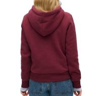 Sweat Rouge Femme Superdry Luxe vue 2