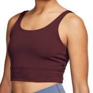 Brassière Bordeaux Femme Nike Yoga Luxe pas cher