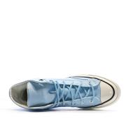 Baskets Bleues Mixte Converse Chuck 70 Court vue 4