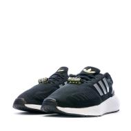 Baskets Noires Femme Adidas Swift Run 22 vue 6