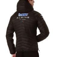 Doudoune Noire/Turquoise Homme Kappa Aboucou Alpine F1 vue 2